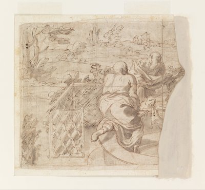 Progetto per Susanna e gli anziani da Luca Giordano