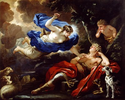 Diana ed Endimione da Luca Giordano