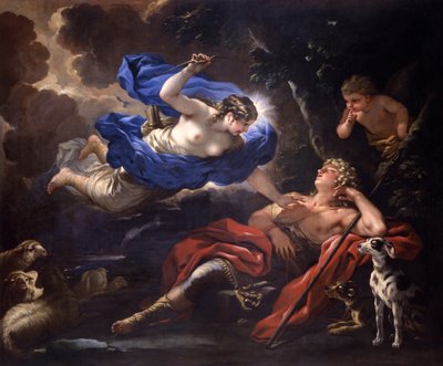 Diana ed Endimione da Luca Giordano