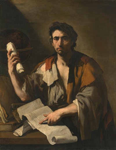 Un filosofo cinico da Luca Giordano