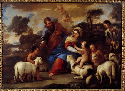 Sacra Famiglia da Luca Giordano