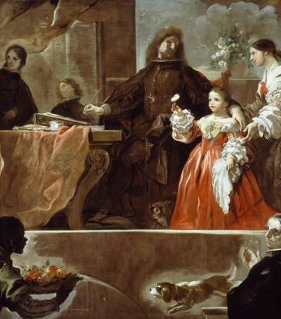 Omaggio a Velazquez per il Conte di Santiesteban da Luca Giordano