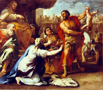 Giudizio di Salomone da Luca Giordano