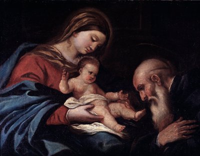 Madonna con Bambino e San Benedetto da Luca Giordano