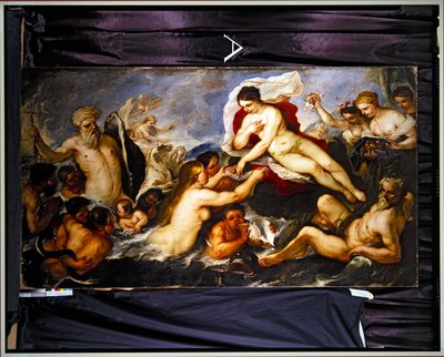 Nettuno e Anfitrite da Luca Giordano