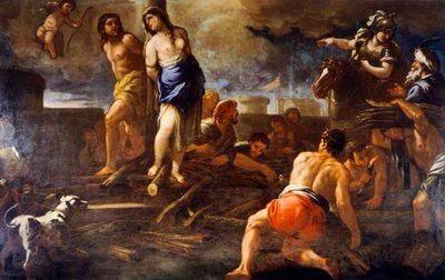 Olindo e Sofronia da Luca Giordano