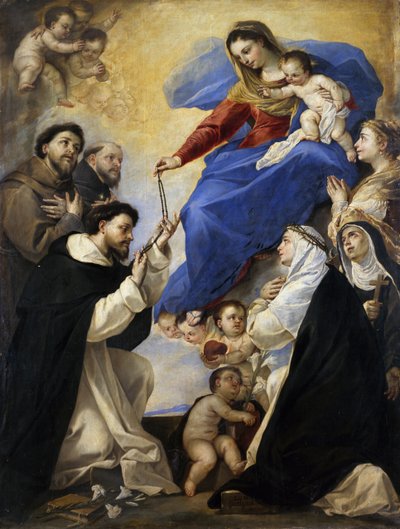 Nostra Signora del Rosario da Luca Giordano