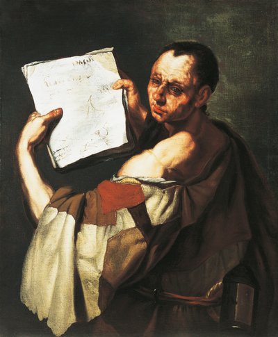 Filosofo o Santo da Luca Giordano