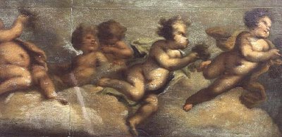 Putti che si divertono (dettaglio) da Luca Giordano