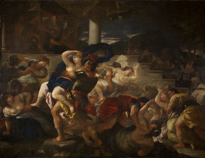 Ratto delle Sabine, c.1675 da Luca Giordano