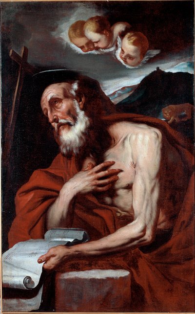 Rappresentazione di San Girolamo da Luca Giordano