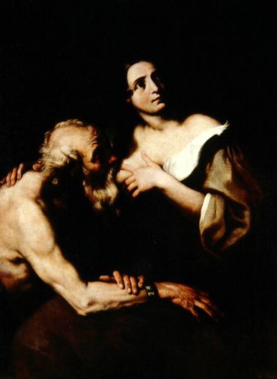 Carità romana da Luca Giordano