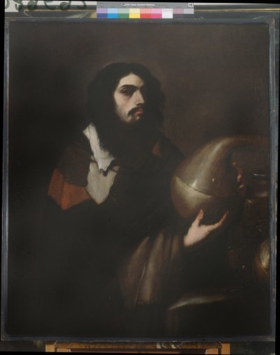 Autoritratto come chimico o alchimista da Luca Giordano