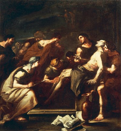 La morte di Seneca da Luca Giordano