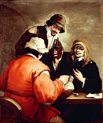 Scena di taverna da Luca Giordano