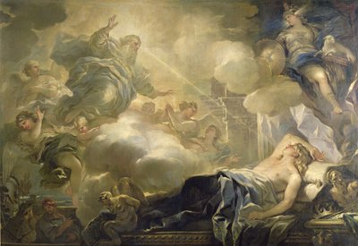 Il sogno di Salomone, c.1693 da Luca Giordano