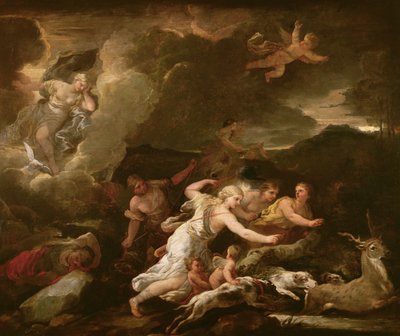 La Caccia di Diana da Luca Giordano
