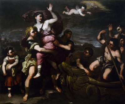Il ratto di Elena, ca 1665, di Luca Giordano (1632-1705) da Luca Giordano