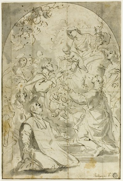 Visione di San Domenico da Luca Giordano