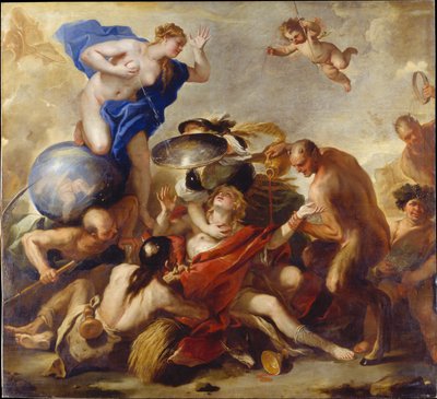 Giovane tentato dai vizi da Luca Giordano