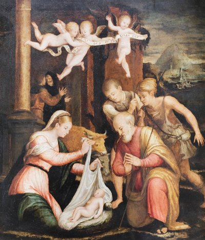 Adorazione dei pastori da Luca Longhi