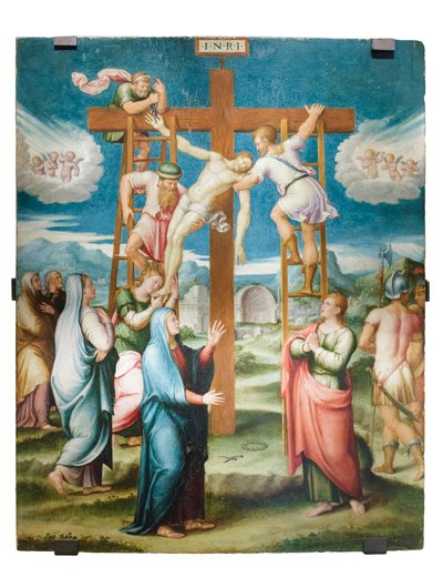 Deposizione, c.1555 da Luca Longhi