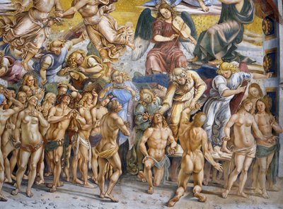 Beati in Paradiso, dal ciclo di affreschi del Giudizio Universale da Luca Signorelli