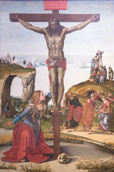 Crocifissione con Maria Maddalena da Luca Signorelli