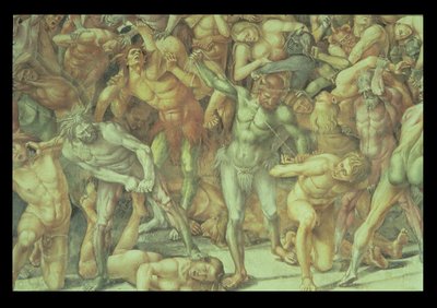 Inferno, dal Giudizio Universale (dettaglio) da Luca Signorelli