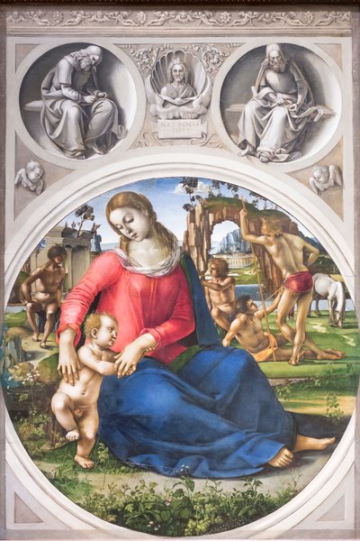Madonna col Bambino con Ignudi da Luca Signorelli