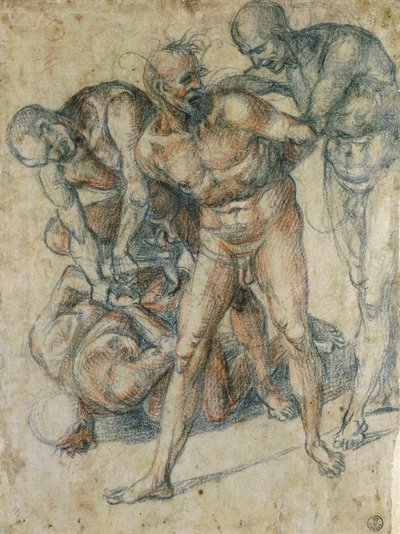 Nudi maschili da Luca Signorelli
