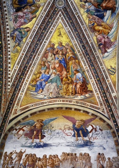 Martiri, patriarchi, dottori della chiesa e vergini da Luca Signorelli