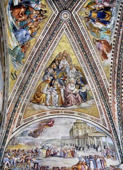 Martiri, patriarchi, dottori della chiesa e vergini da Luca Signorelli