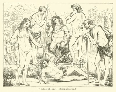 Scuola di Pan (incisione) da Luca Signorelli