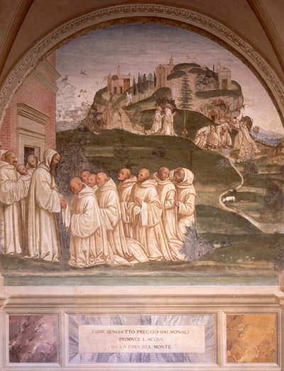 Storie di San Benedetto da Luca Signorelli