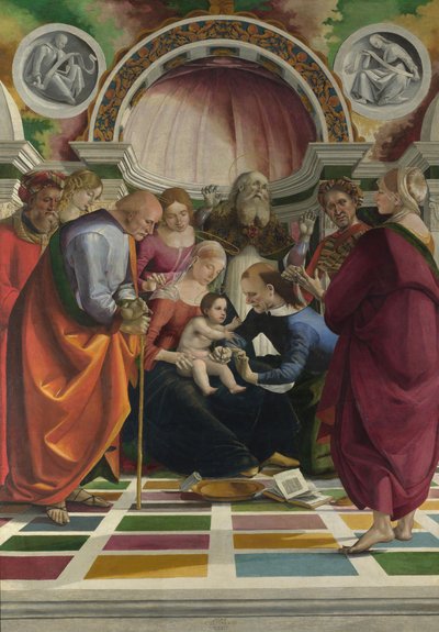 La circoncisione, c. 1490 da Luca Signorelli