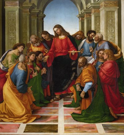 La comunione degli apostoli da Luca Signorelli