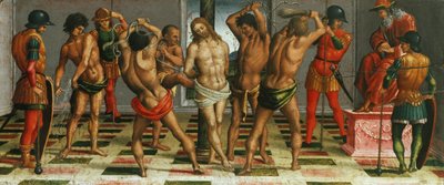 La flagellazione di Cristo, predella da Luca Signorelli