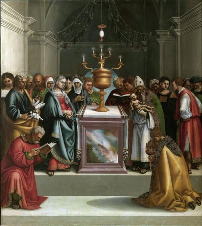 La presentazione al tempio, ca. 1521 da Luca Signorelli
