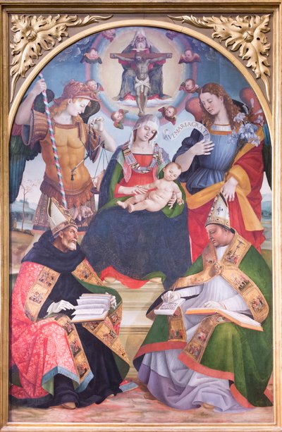 La Trinità da Luca Signorelli