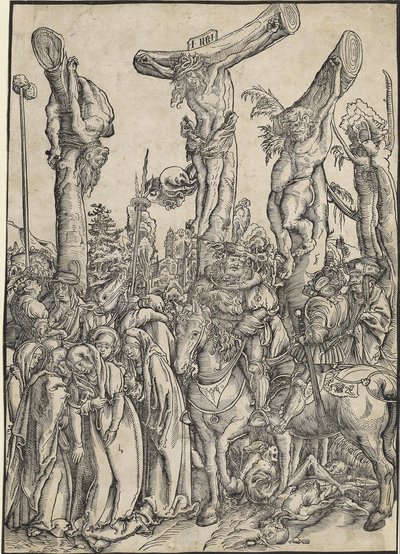 La crocifissione da Lucas Cranach the Elder