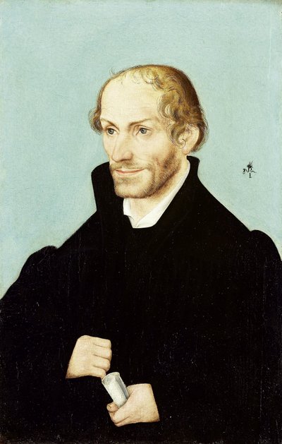 Filippo Melantone, Figura di spicco della Riforma da Lucas Cranach (I) (workshop of)