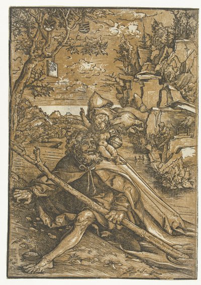 San Cristoforo con il Bambino Gesù da Lucas Cranach