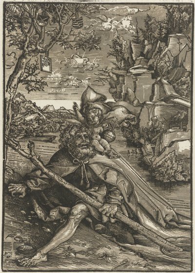 San Cristoforo con il Bambino Gesù da Lucas Cranach