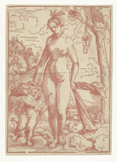 Venere e Amore da Lucas Cranach
