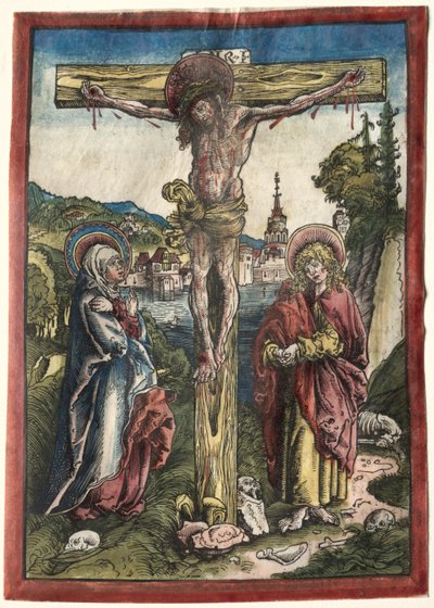 Cristo sulla Croce tra la Vergine e San Giovanni da Lucas Cranach