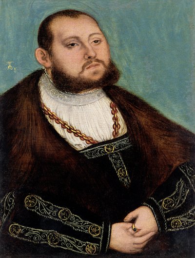 Elettore Giovanni Federico il "Magnanimo" da Lucas Cranach