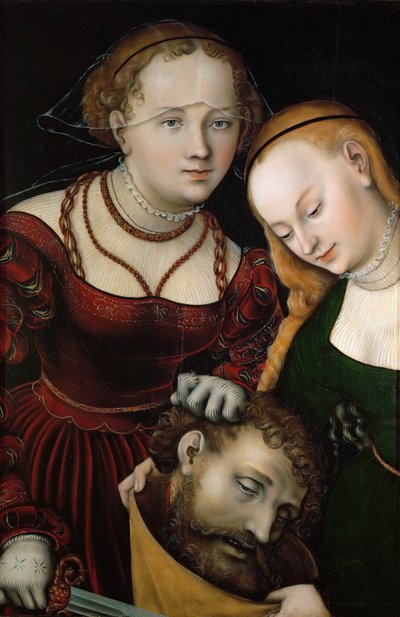 Giuditta e la sua ancella con la testa di Oloferne da Lucas Cranach