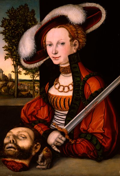Giuditta con la testa di Oloferne da Lucas Cranach