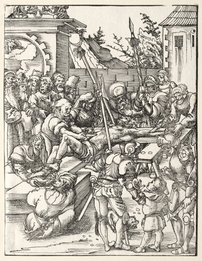 Martirio di San Bartolomeo da Lucas Cranach